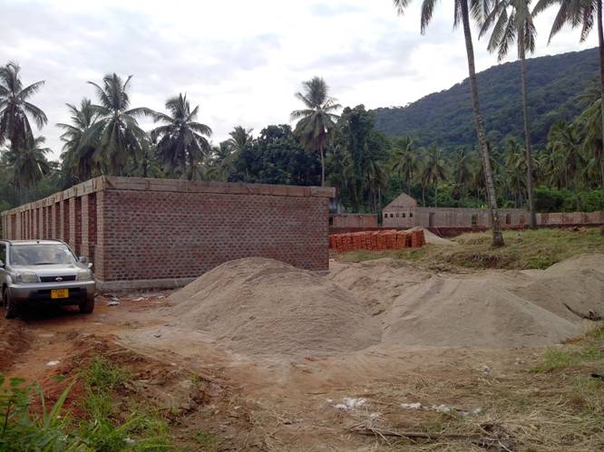 Ospedale Buon Samaritano Msolwa, in costruzione