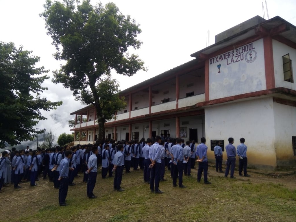 St. Xavier's School, Lazu